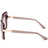 Guess Sončna očala bež / zlata / lila | Shoptok.si
