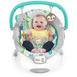 Kids II bright starts ležaljka sa vibracijom - jungle vibes 12312 | ePonuda.com