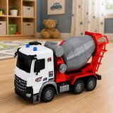 Rc Daljinsko upravljani betonski mešalnik s premikajočo se žarnico in lučmi 1:14 | Shoptok.si