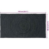  Tepisi za područja Tamnosiva 80 x 150 cm Juta | shoptok.hr