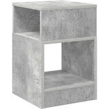  Stranska miza Betonsko siva 30,5 x 30 x 45 cm Konstruiran les, (5000201832) | Shoptok.si