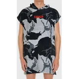 Towel Surf poncho camo / black