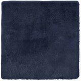 vidaXL Visoka košata preproga NAVARRA mornarsko 240x240 cm poliester, (22013004) | Shoptok.si