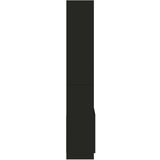 vidaXL Visoka omara črna 63x33x180 cm inženirski les | Shoptok.si