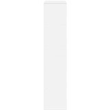 vidaXL Sobna pregrada bijela 100x33x156,5 cm konstruirano drvo | shoptok.hr