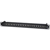 Intellinet 1U 24-port FTP Cat5e črn patch panel | Shoptok.si