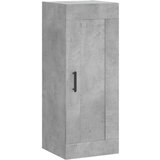 vidaXL Visoka komoda siva betona 34 5x34x180 cm od konstruiranog drva | shoptok.hr