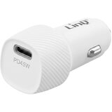 LINQ Avto polnilec za vžigalnik PPS USB-C 45W s tehnologijo proti pregrevanju, Bela, (5000497804) Cene