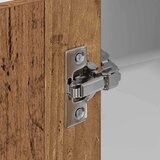 Viseći ormarić Riga Sonoma hrast i bijela 57 x 57 x 100 cm | shoptok.hr