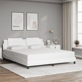  Okvir kreveta s LED-om bez madraca Zadar bijeli 180x200 cm | shoptok.hr