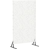  Zaslon za privatnost 100 x 50 x 180 cm Čelik Bijela | shoptok.hr