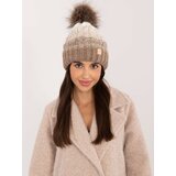 RUE PARIS Cap-JK-CZ-52.17-dark beige | Shoptok.si