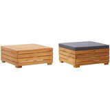  Set vrtnog stolića i taburea s jastukom masivno bagremovo drvo | shoptok.hr