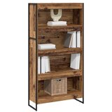 Ormarić za knjige 2 pcs Staro drvo 80 x 30 x 155 cm | shoptok.hr