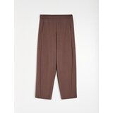 Sinsay Pantalone barrel leg s dodatkom viskoze i šavovima | shoptok.hr