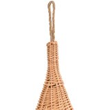  Kućica za mačke s jastukom tipi 40 x 60 cm od prirodne vrbe | shoptok.hr