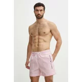 Tommy Hilfiger Kopalne kratke hlače roza barva, UM0UM03265
