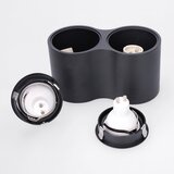 Brilagi Spot svetlo MIA DOUBLE 2xGU10/30W/230V crna | Eponuda.com