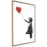  Poster - Banksy: Girl with Balloon II 20x30 | shoptok.hr
