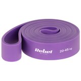 Rebel ACTIVE TPE elastična traka za vežbanje Power Band PT-4, ljubičasta, otpor 20-45 kg, model RBA-3001-4 Cene
