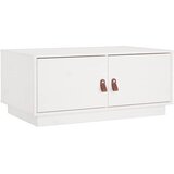  Stolić za kavu bijeli 80 x 50 x 35 cm od masivne borovine Bijela | Shoptok.si