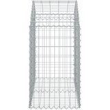  Gabionska košara s lukom 100 x 50 x 80/100 cm pocinčano željezo | shoptok.hr