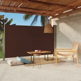 vidaXL Zložljiva stranska tenda za teraso 180x300 cm rjava Cene