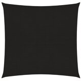  Senčno jadro 160 g/m² črno 5x5 m HDPE | Shoptok.si