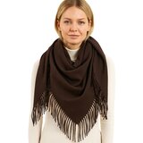 Pri One-color shawl shlik scarf with fringe GRACE | shoptok.hr