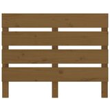  Uzglavlje smeđa boja meda 75 x 3 x 80 cm od masivne borovine | shoptok.hr