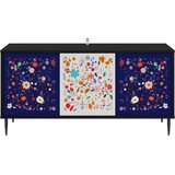  ormar MAINZ 102 x 33 x 51 cm Crni hrast Konstruirano drvo | shoptok.hr