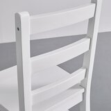 Bessagi Home jedilna garnitura matias, borov les, bela, 3-Delno | Shoptok.si