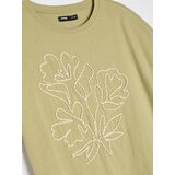 Sinsay Pamučna majica kratkih rukava s vezom | shoptok.hr