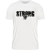 muška strong T-shirt White 95224