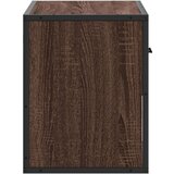 TV omarica rjavi hrast 60x31x39,5 cm inženirski les in kovina | Shoptok.si