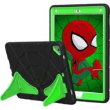 NIKCORP Ovitek za iPad 5 / 6 9.7" silikonski s stojalom in mestom za pisalo, trpežna zaščita pred udarci, črne barve, (5000139229) | Shoptok.si