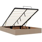  Okvir kreveta bez madraca cappuccina 140x190 cm od umjetne kože | shoptok.hr