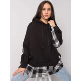RUE PARIS Sweatshirt-RV-BL-7312.14-black-white | Shoptok.si