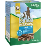 Barkoo Varčno pakiranje Dental Snacks 28 oz. 56 kosov - BREZŽITNA receptura - Za velike pse 28 kosov (720 g)