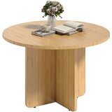 HOMCOM Dnevna miza bambus 66D x 66Š x 45V cm naravni les, (5000242675) | Shoptok.si