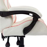 vidaXL Racing stol roza umetno usnje | Shoptok.si