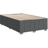  Krevet box spring s madracem tamnosivi 120 x 190 cm tkanina | shoptok.hr