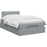  od pjene s madracem i LED-om Svjetlosiva 120 x 190 cm | shoptok.hr