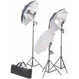  Komplet za fotografski studio sa setom svjetiljki i pozadinom Bijela 500 x 300 cm | Shoptok.si
