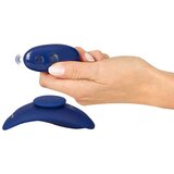 Sweet Smile Smile - ekstra tanki vibrator gaćice s daljinskim upravljačem (plavi) | shoptok.hr