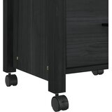  Kuhinjski kolica MONZA Crna 48 x 40 x 88,5 cm | shoptok.hr