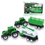 Magic Toys Farm Truck: Zeleni dvodijelni traktorski set s prikolicom | shoptok.hr