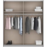 Rauch Möbel omara z drsnimi vrati, barve šampanjca, hrast artisan | Shoptok.si