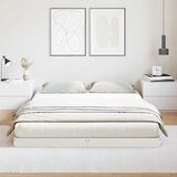 Krevet s daskama Bijelo 160 x 220 cm Čvrsto borovo drvo | Eponuda.com