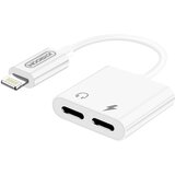 AVIZAR iphone lightning na 2 lightning audio in polnilni adapter - bel, (20630912) | Shoptok.si